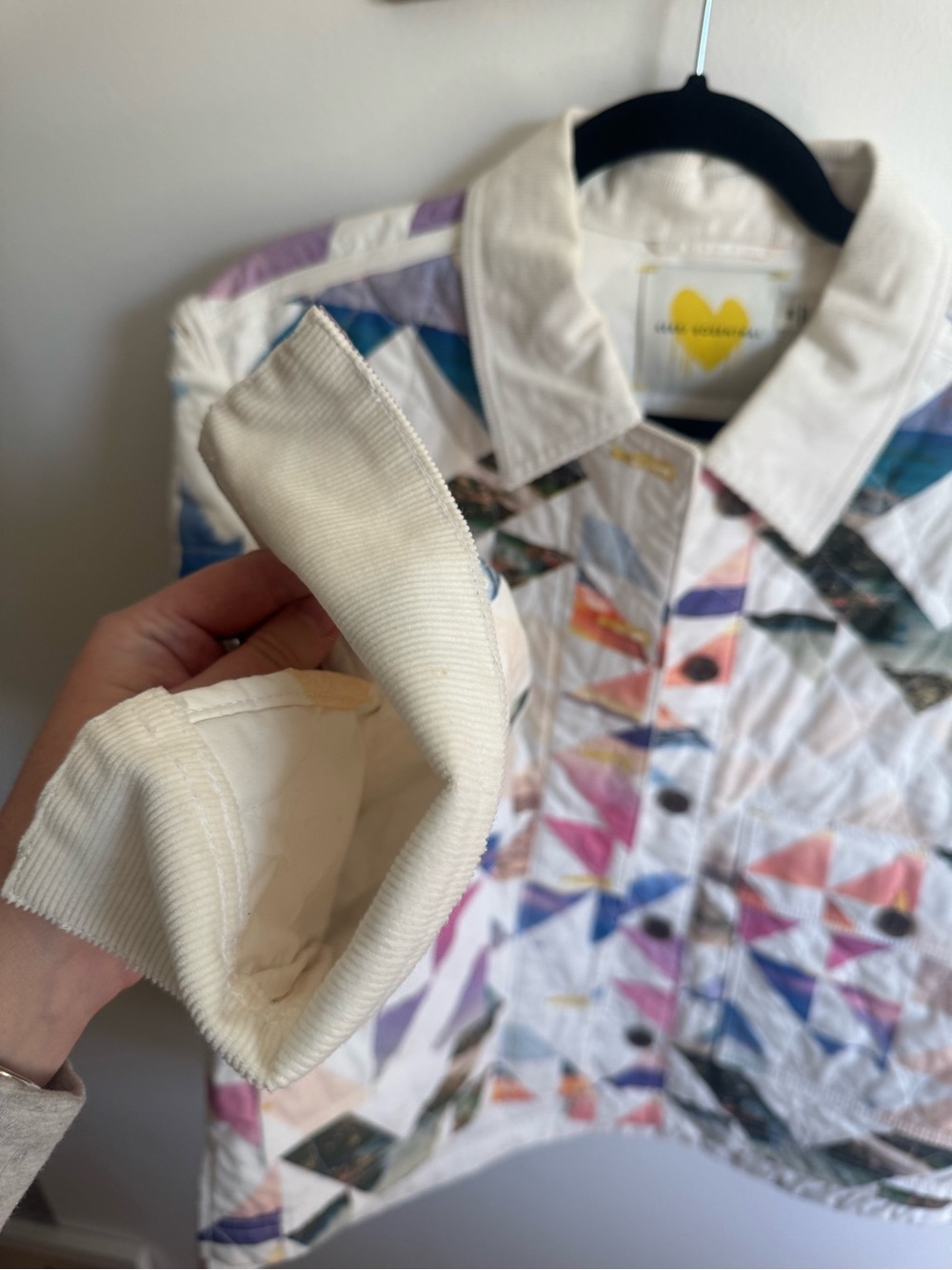 Quilted Sunset Patterned Jacket - Picture 5 of 7